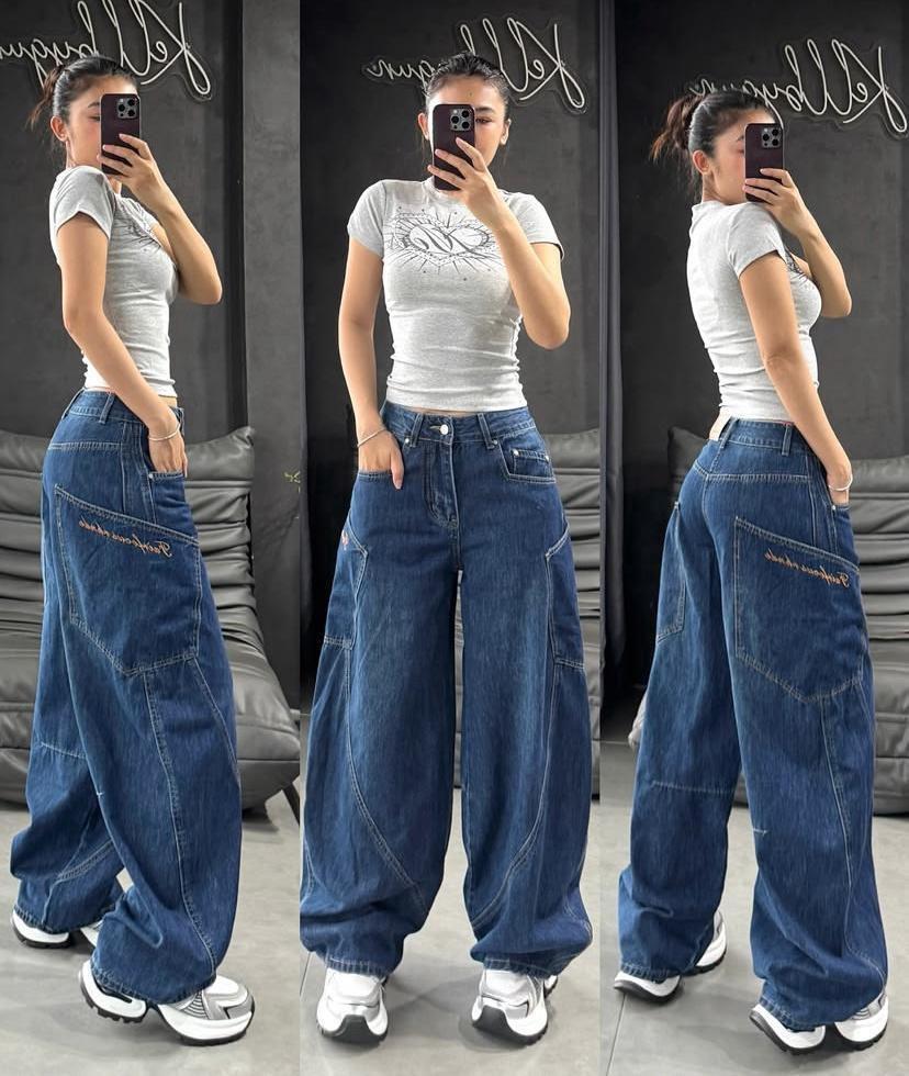 Mavi Relaxed Cep Detail Baggy Unisex Jean