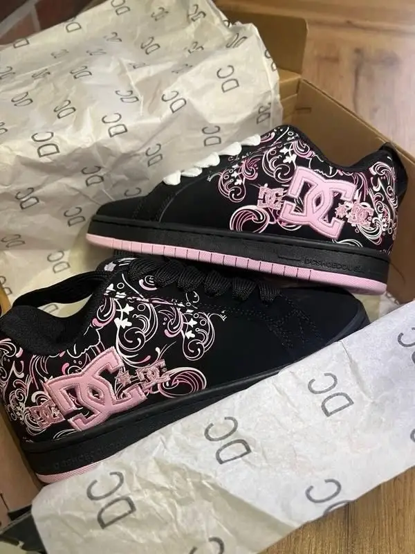 Midnight Dc Shoes Siyah Pembe Spor Ayakkabı