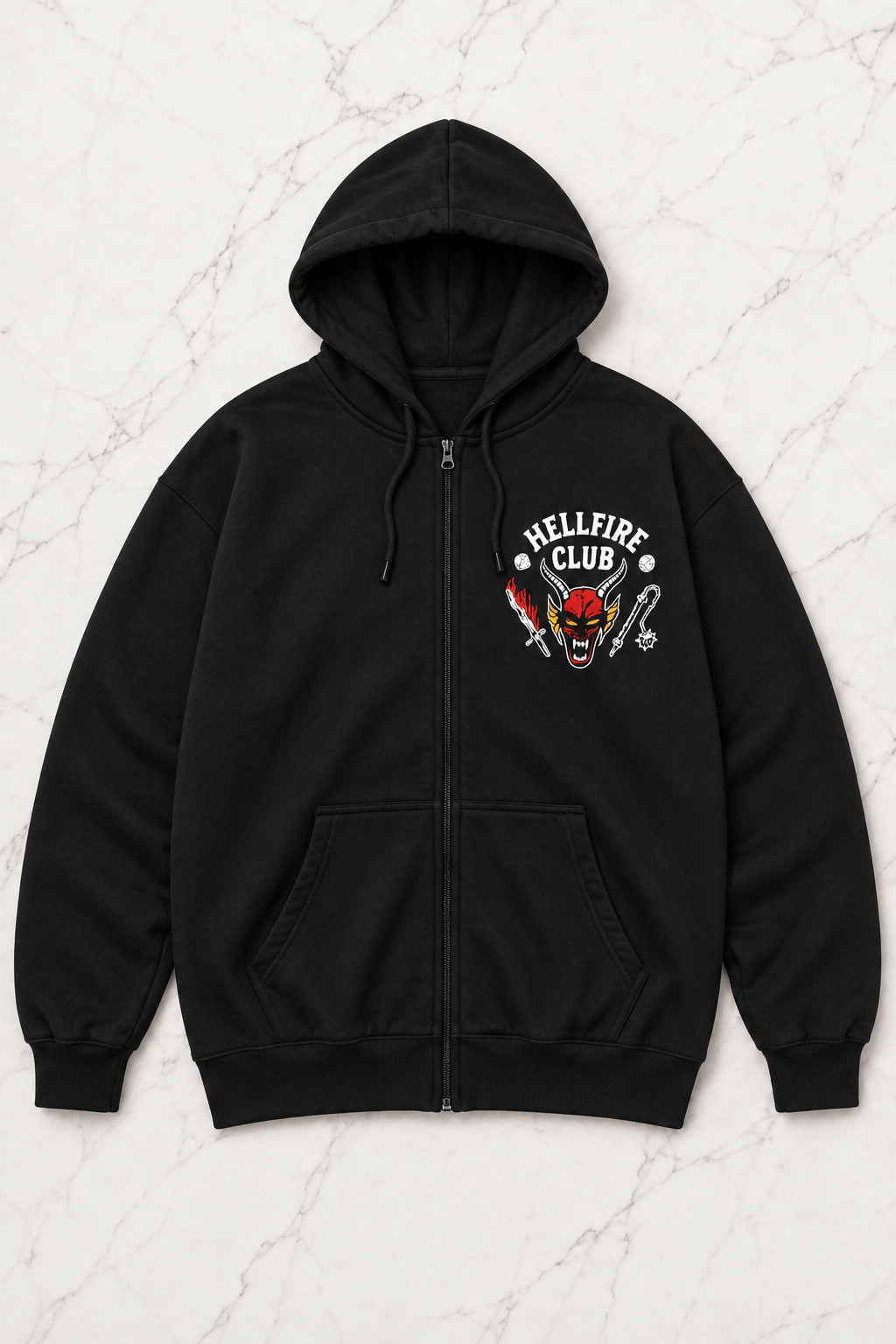 Outlet HellFire Club Siyah Hırka