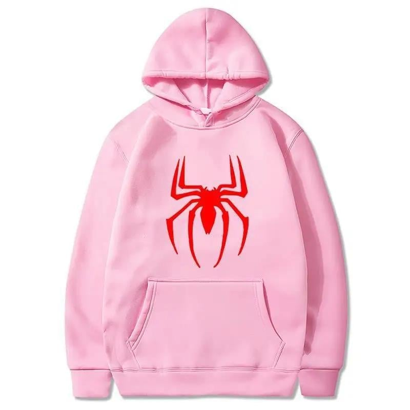 Outlet Red Spider Pink Hoodie