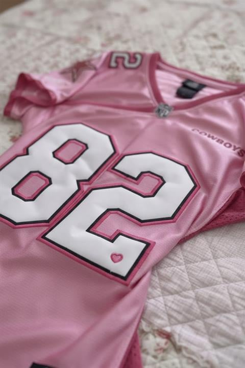 Pembe Dallas Cowboys 82 Jason Witten NFL Forma