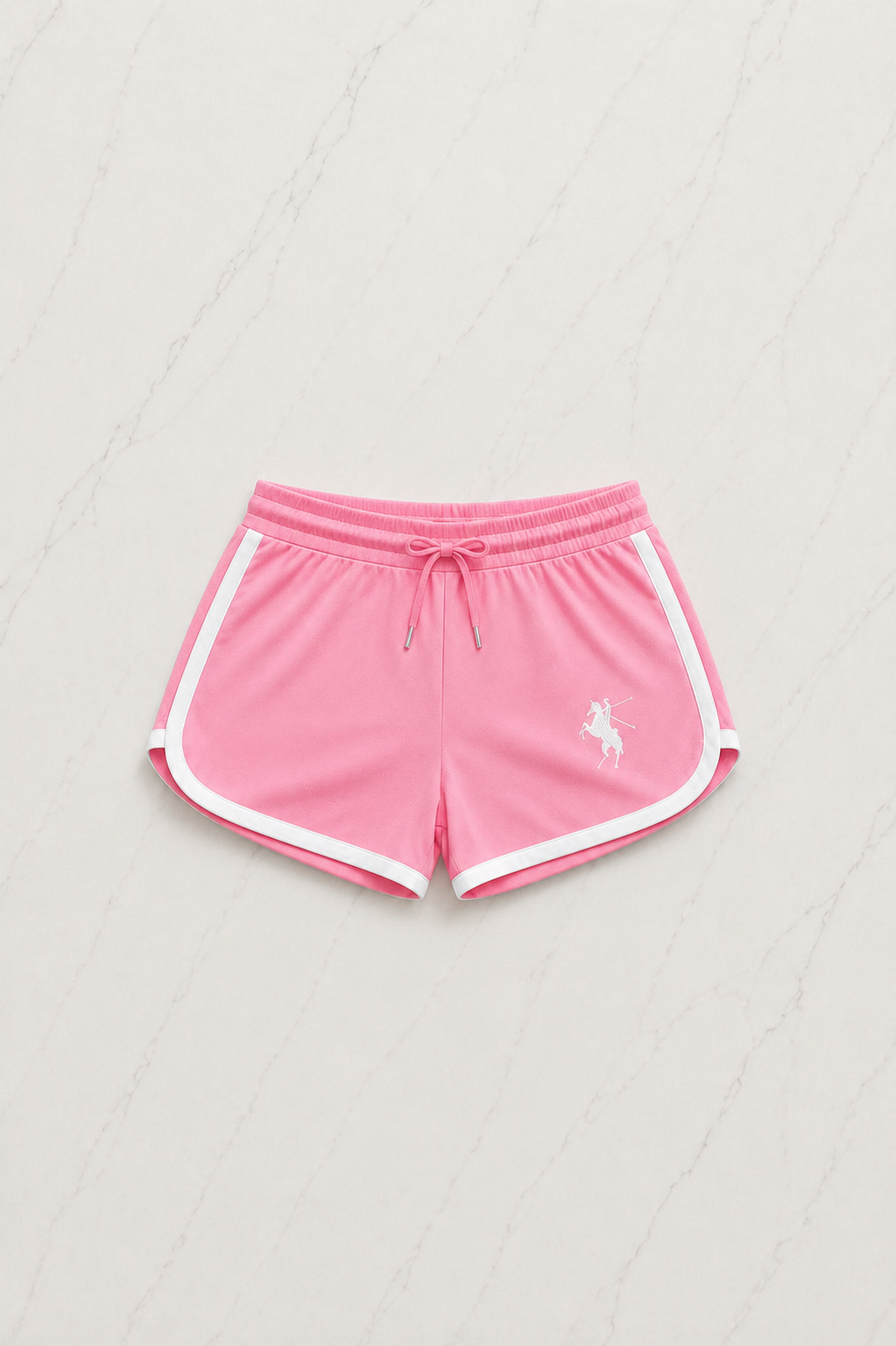 Pembe Fit Polo Yaka Soul Şort Takım