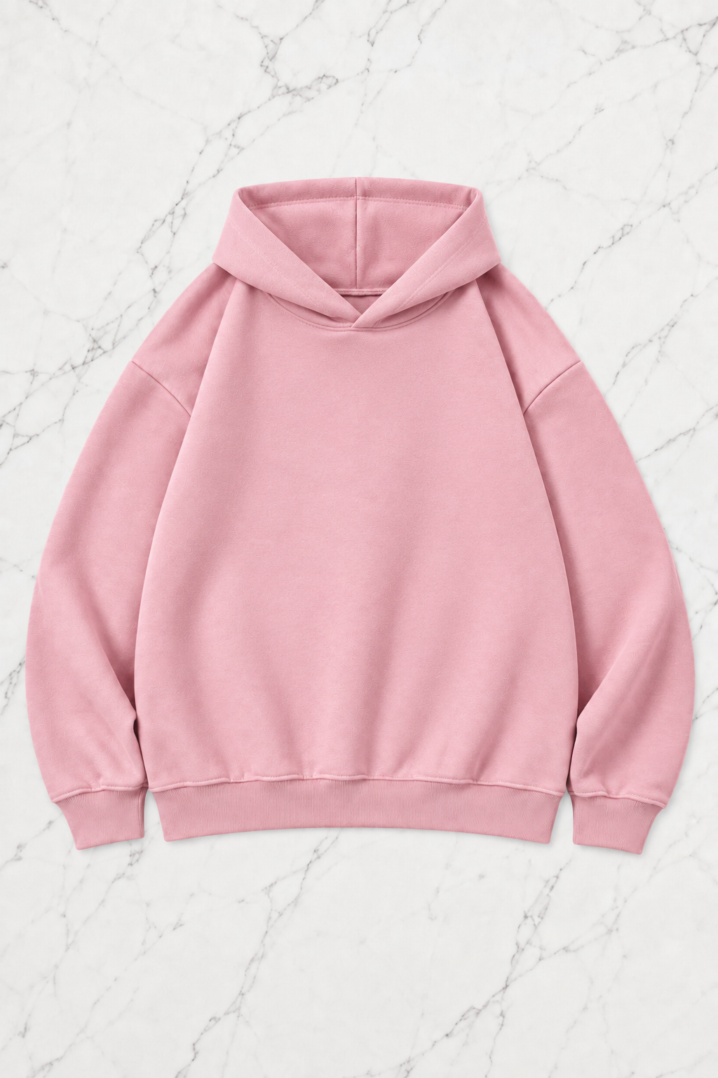 Pembe Melek Parıltılı Taş Detaylı Oversize Sweatshirt