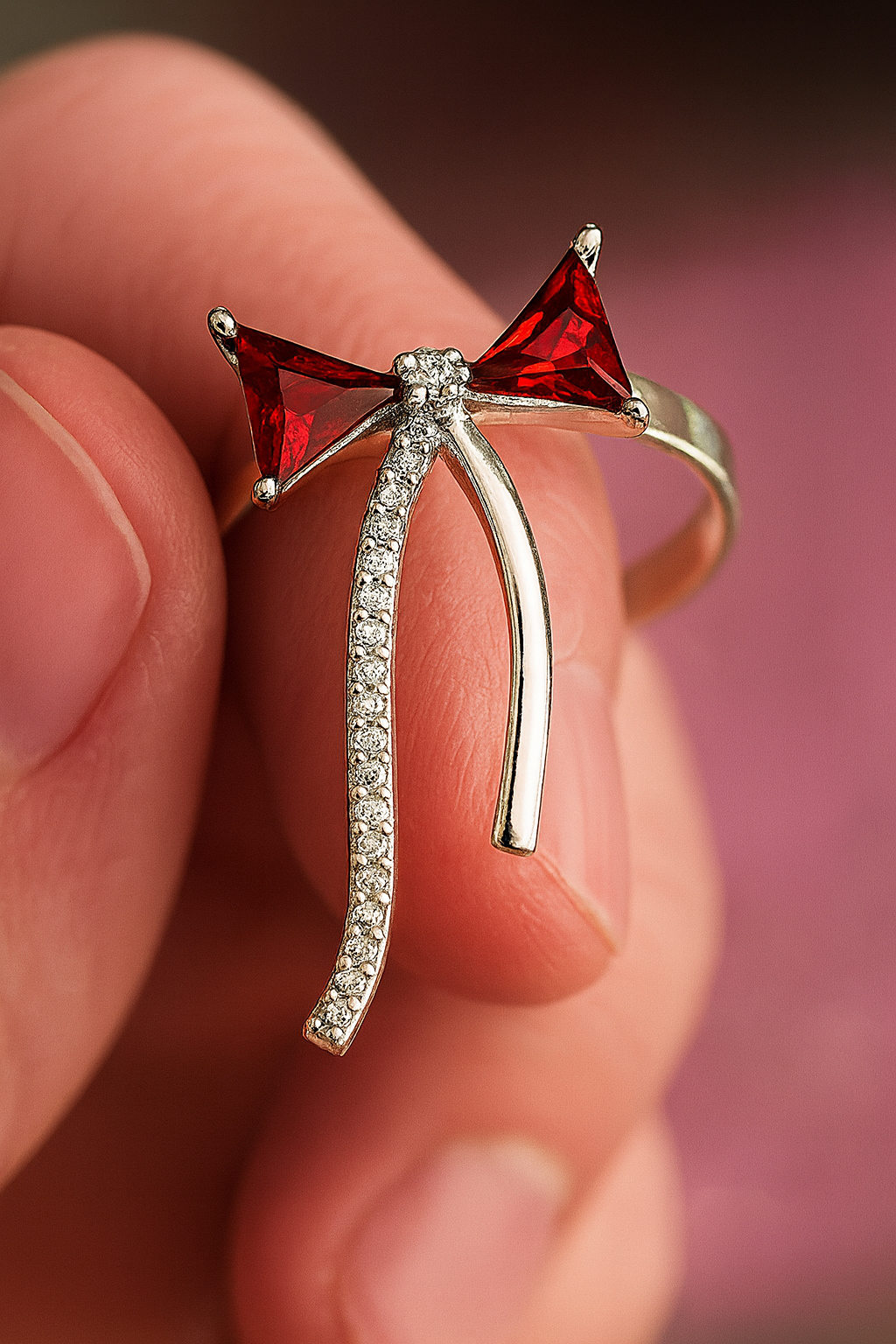 Red Ribbon Yüzük