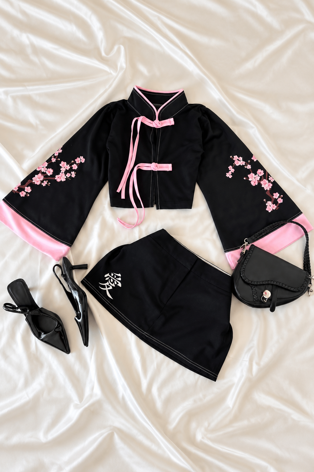 Sakura Chines Flower Set Takım