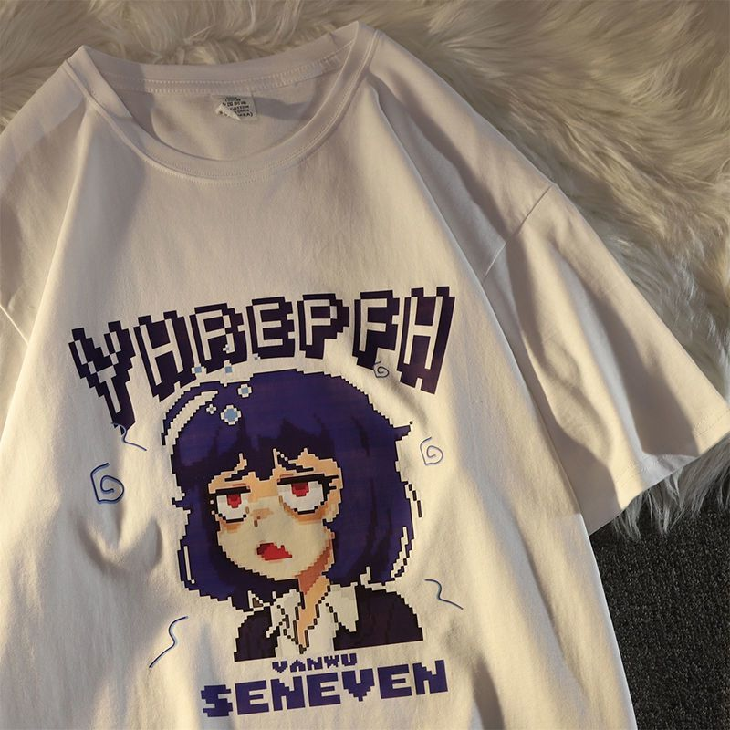 Seneven Detaylı Oversize Unisex Beyaz T-shirt