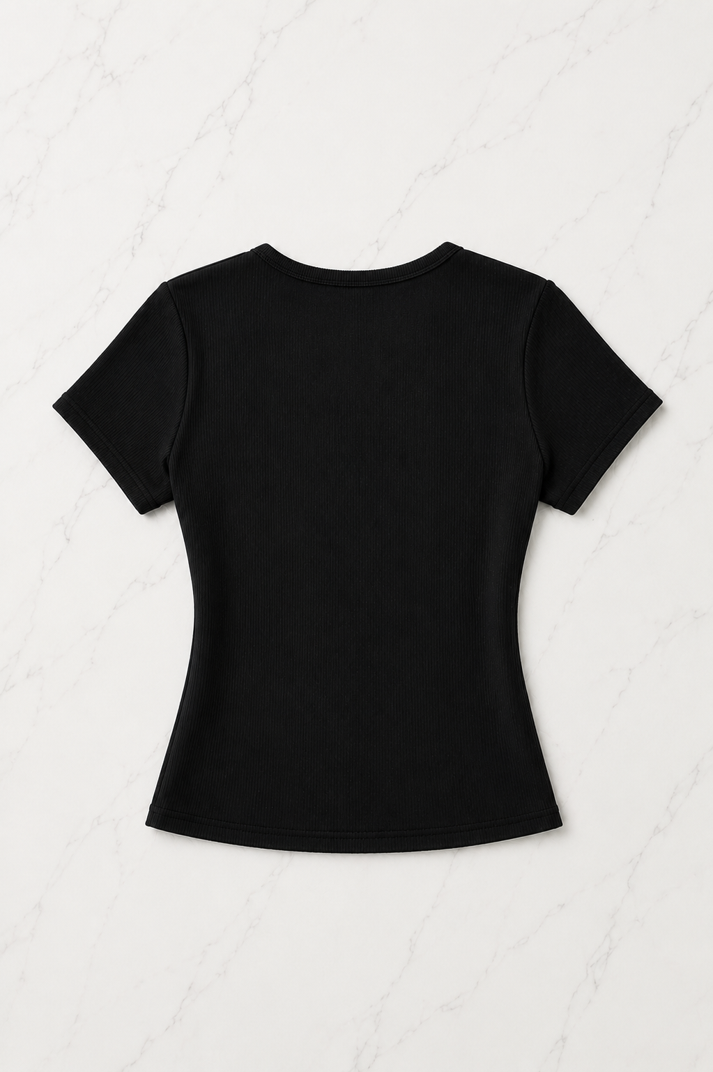 Siyah Soft Detaylı Nakışlı Çıtçıtlı Bluz