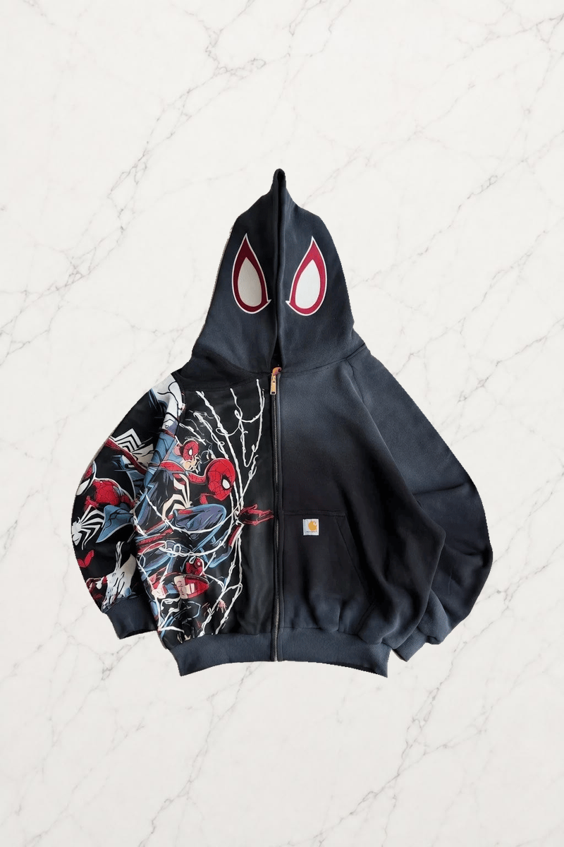 Spider-Man Unisex Oversize Ceket Hırka Hoodie | ÖN SATIŞ