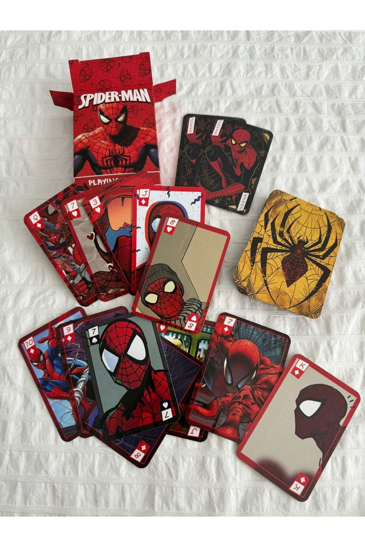 Spiderman İskambil Poker Kartı