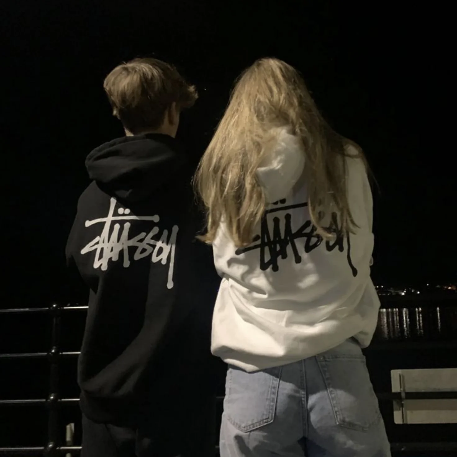 Stussy Sevgililer Günü Özel Oversize Sweatshirt