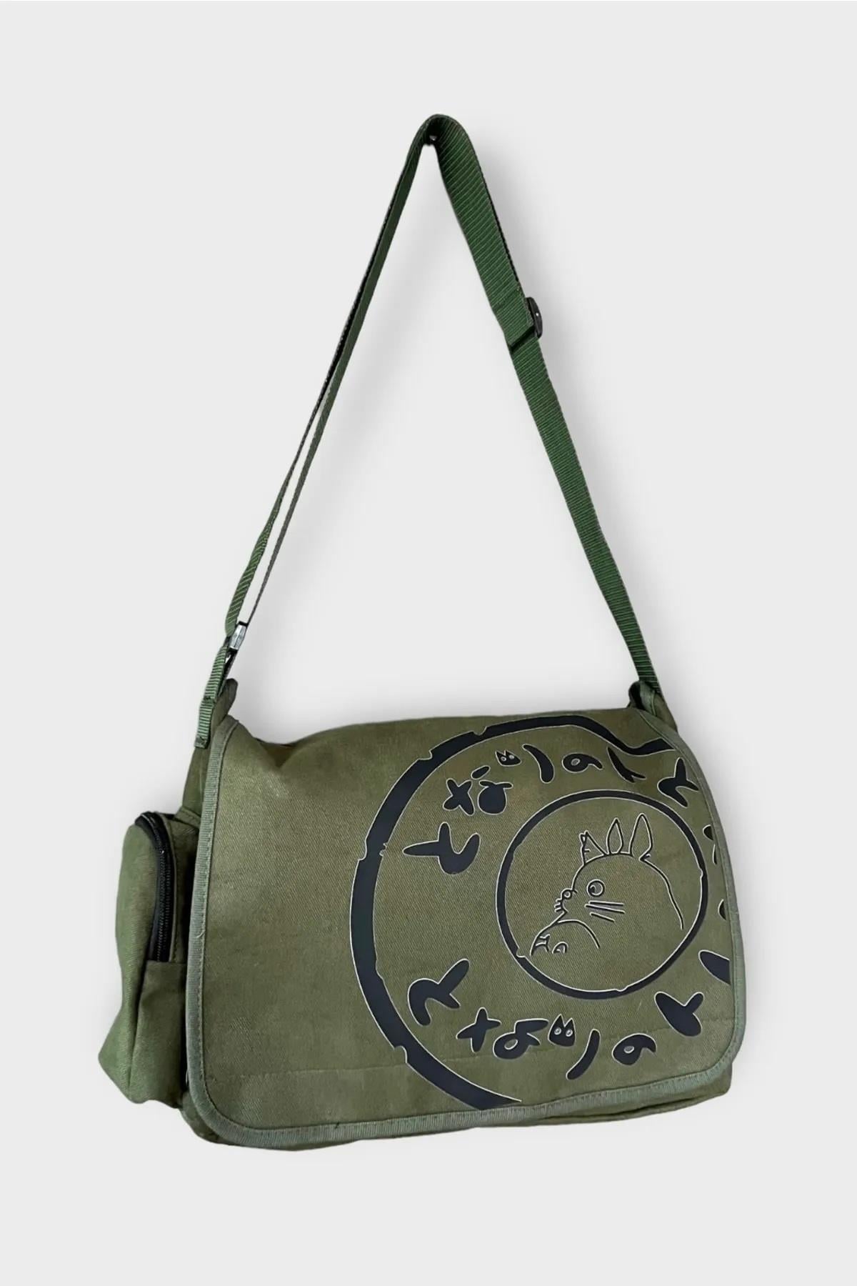 Totoro Bag Yeşil Çanta