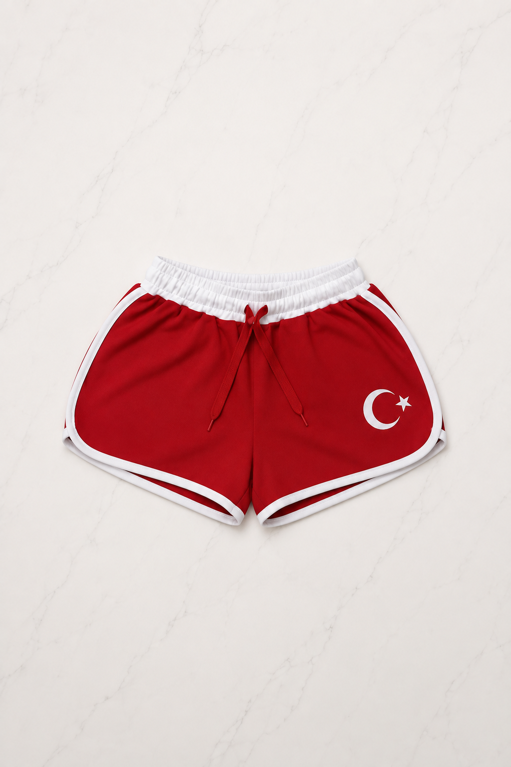 Türkiye Temalı Askılı Bluz Şort Takım