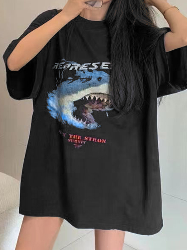 Vintage Animal Oversize Unisex T-shirt