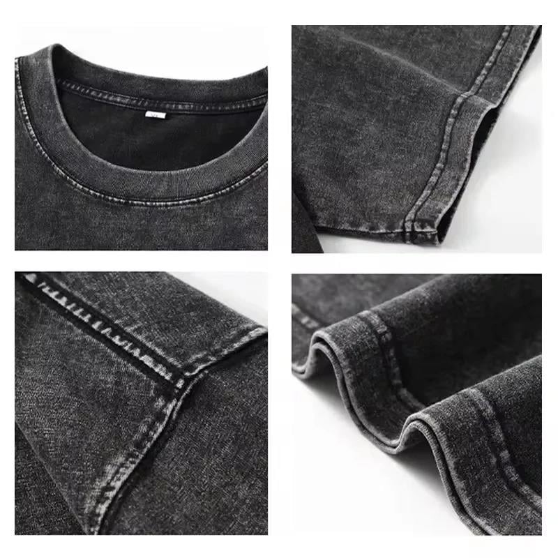 Yıkamalı McQueen Baskılı Unisex Oversize T-shirt