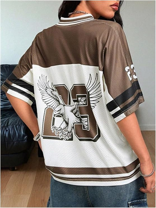 23 Kartal Kahverengi Jersey Unisex Jersey Forma