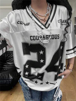 24 Black Jersey Detail Unisex Jersey Forma