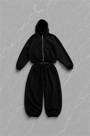 Basic Baggy Eşofman Takımı