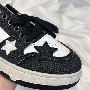 Black Star Lovely Desenli Unisex Ayakkabı