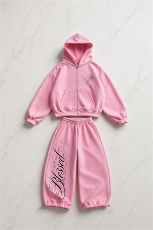 Blessed Baggy Kalıp Unisex Eşofman Takımı