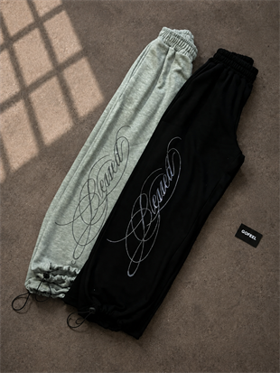 Blessed Taş Baskılı Baggy Unisex Eşofman Altı