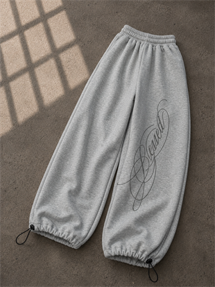 Blessed Taş Baskılı Baggy Unisex Eşofman Altı