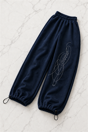 Blessed Taş Baskılı Baggy Unisex Eşofman Altı