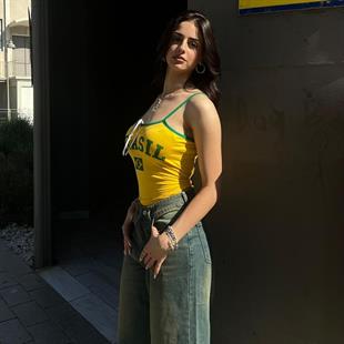 Brasil Detail Askılı Crop Top
