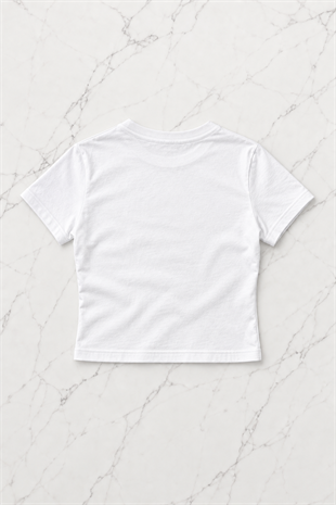 Cherries Detail Crop Top