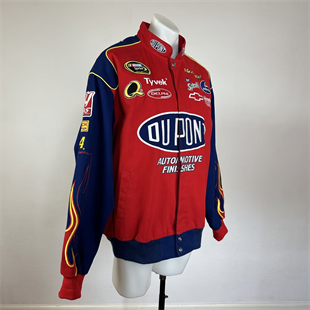 Vintage Jeff Gordon Yarış Snap Ceket - 