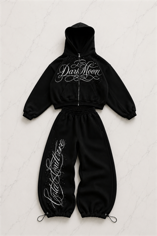 Dark Moon Baggy Kalıp Unisex Eşofman Takımı