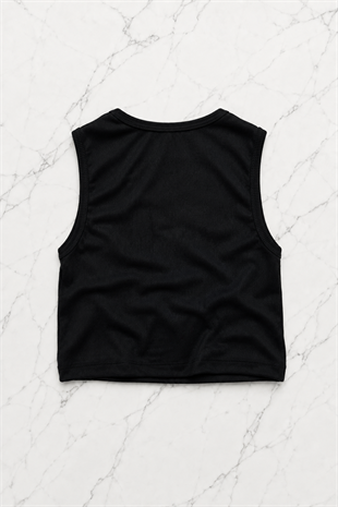 Death Note Detail Crop Tank