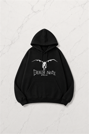 Death Note Detail Oversize Unisex Sweatshirt