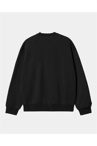Duck Peace Detail Oversize Unisex Sweatshirt