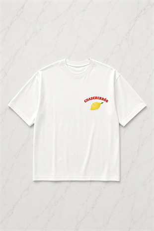 (Erkek) Gdadder Error Oversize Unisex T-shirt