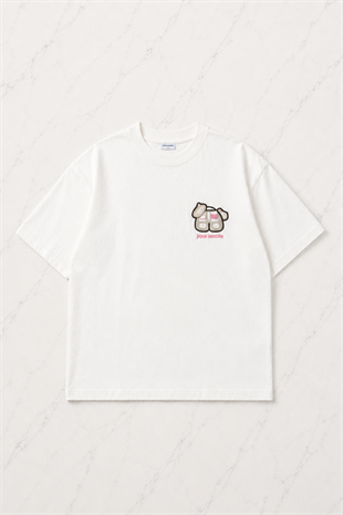 (Erkek) Kitty Cat Oversize Unisex T-shirt