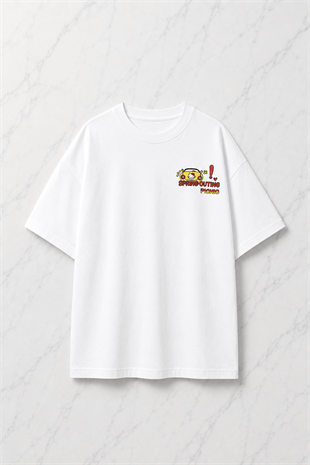 (Erkek) Spring Outing Oversize Unisex T-shirt