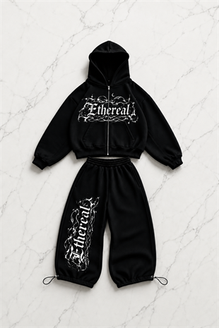 Ethereal Baggy Kalıp Unisex Eşofman Takımı