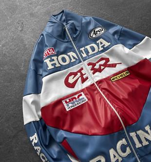F1 Honda Deri Unisex Ceket
