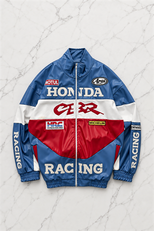 F1 Honda Deri Unisex Ceket