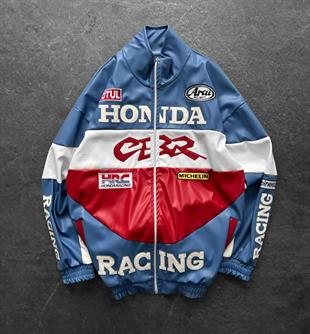 F1 Honda Deri Unisex Ceket