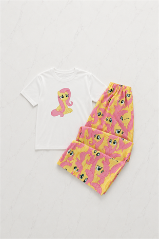 Fluttershy Dream Desenli Alt - Üst Takım