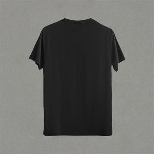 Girlfriend Baskılı Siyah Unisex Oversize T-shirt