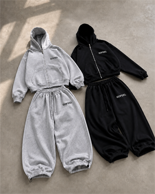 Gofeel  Baggy Kalıp Unisex Eşofman Takımı