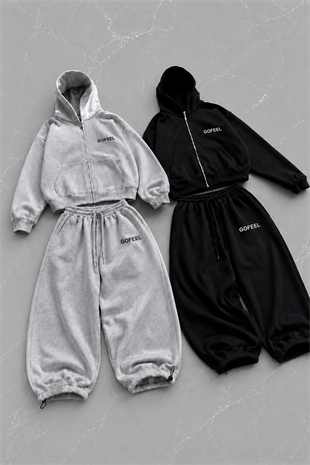 Gofeel  Baggy Kalıp Unisex Eşofman Takımı