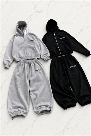 Gofeel  Baggy Kalıp Unisex Eşofman Takımı