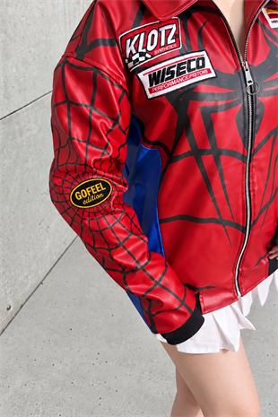 Gofeel Spider Jacket - Kırmızı