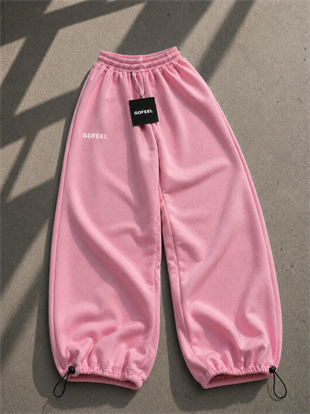 Gothic Detaylı Baggy Unisex Eşofman Altı