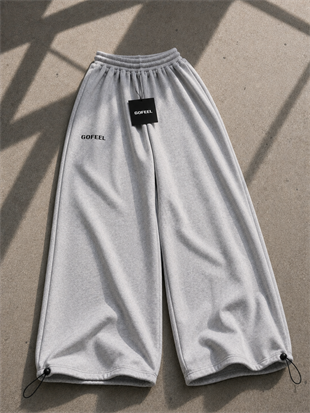 Gothic Detaylı Baggy Unisex Eşofman Altı
