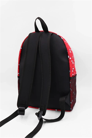 Harajuku School fit Kırmızı Spiderman Tech Sırt Çantası