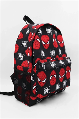 Harajuku School fit Örümcek Spider web Tech Sırt Çantası 